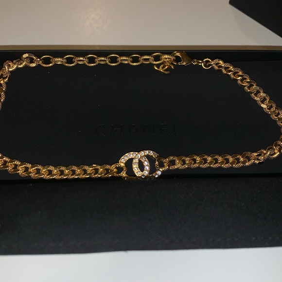 2024 Beautiful Chanel Chocker with thick chain - Picture 1 of 10